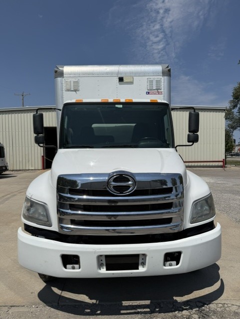 Box truck, front view